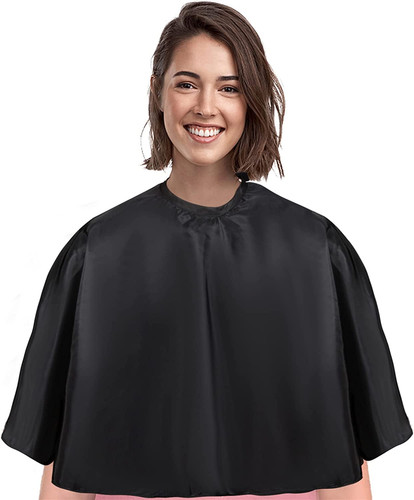 Short barber cape - short,